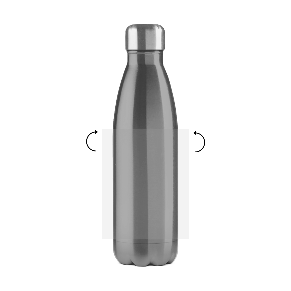 Edelstahl-Thermoflasche - Born To FISH