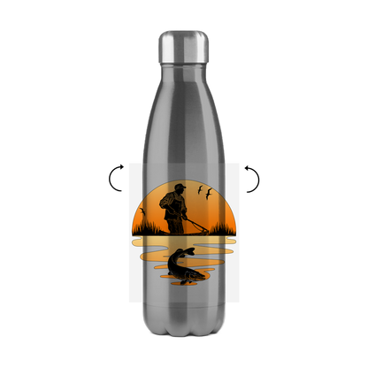 Edelstahl-Thermoflasche - Sundown Fish