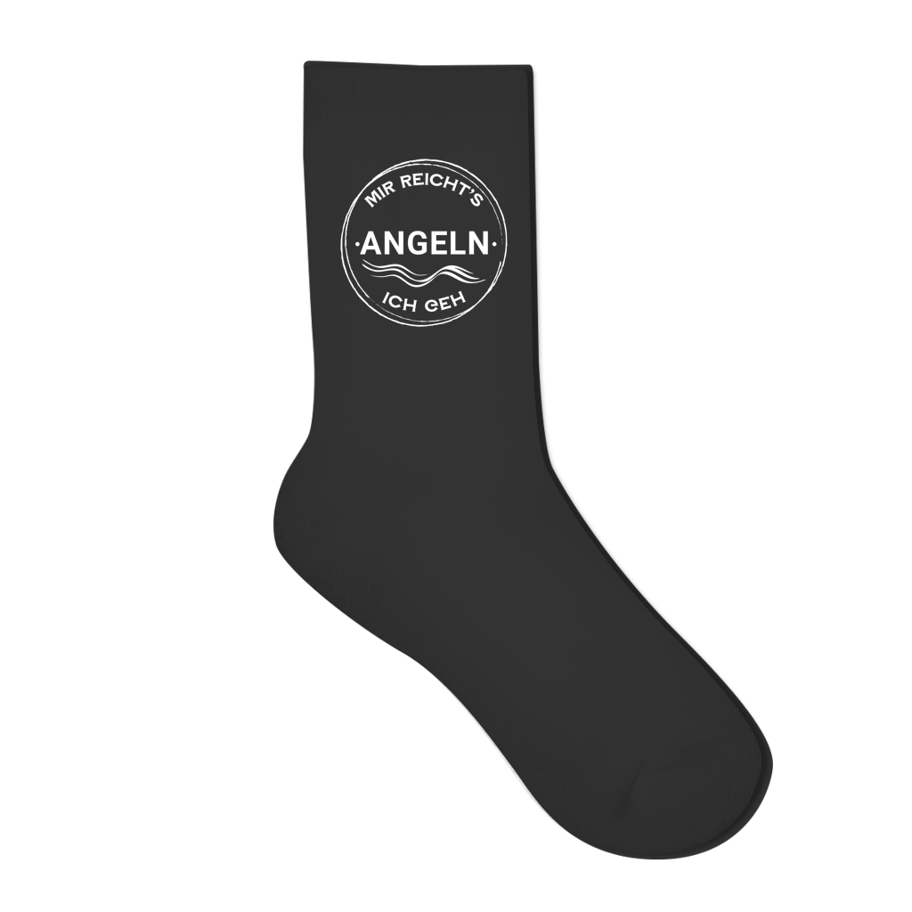 Socken - Mir reichts ich geh angeln