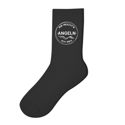Socken - Mir reichts ich geh angeln