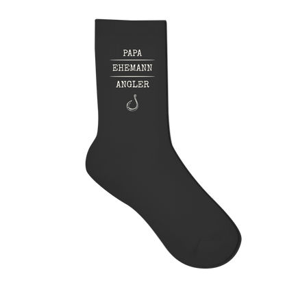 Socken - Papa, Ehemann, Angler
