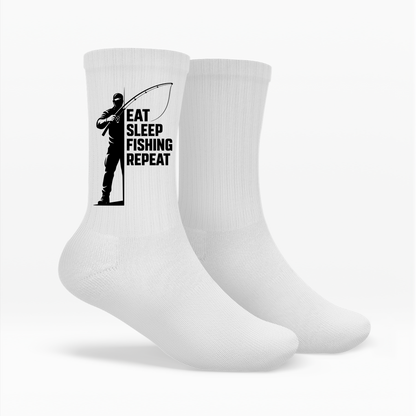 Socken - Eat, Sleep, FISHING, Repeat