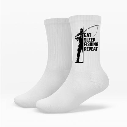 Socken - Eat, Sleep, FISHING, Repeat