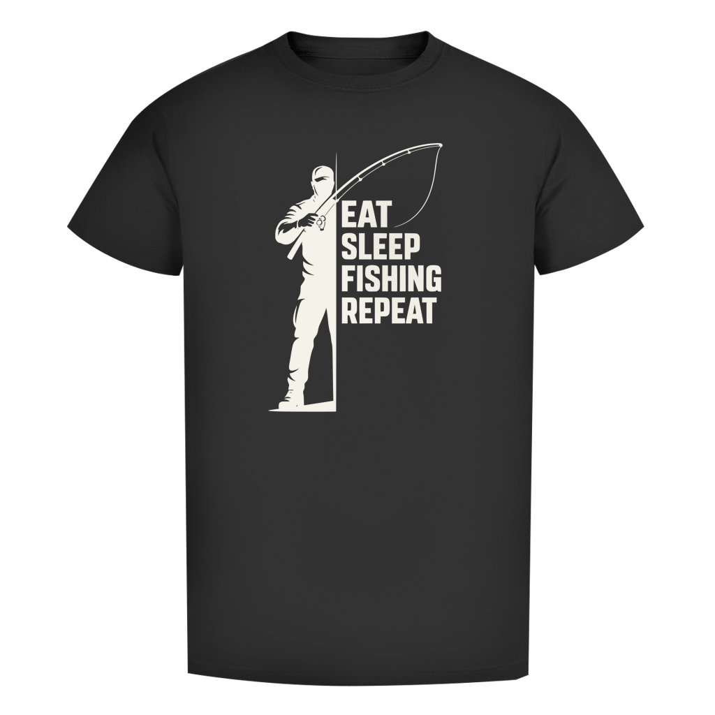 T-Shirt- Eat Sleep Fishing Repeat 1.0