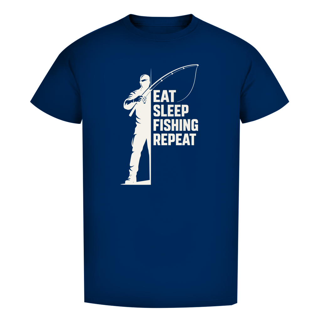 T-Shirt- Eat Sleep Fishing Repeat 1.0
