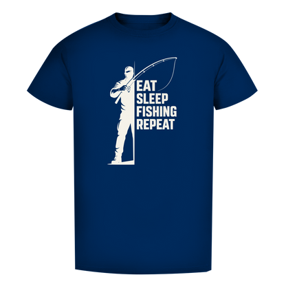 T-Shirt- Eat Sleep Fishing Repeat 1.0
