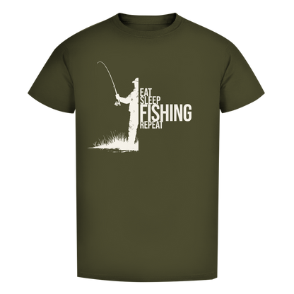 T-Shirt- Eat Sleep Fishing Repeat 2.0