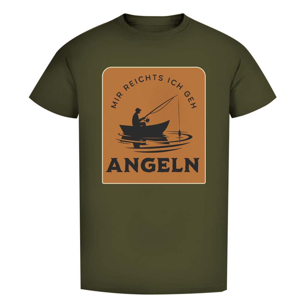 T-Shirt- Mir reichts ich geh angeln 2.0