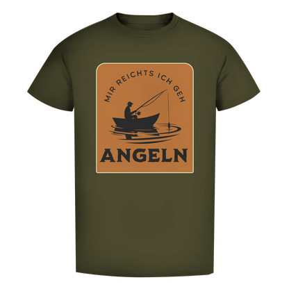 T-Shirt- Mir reichts ich geh angeln 2.0