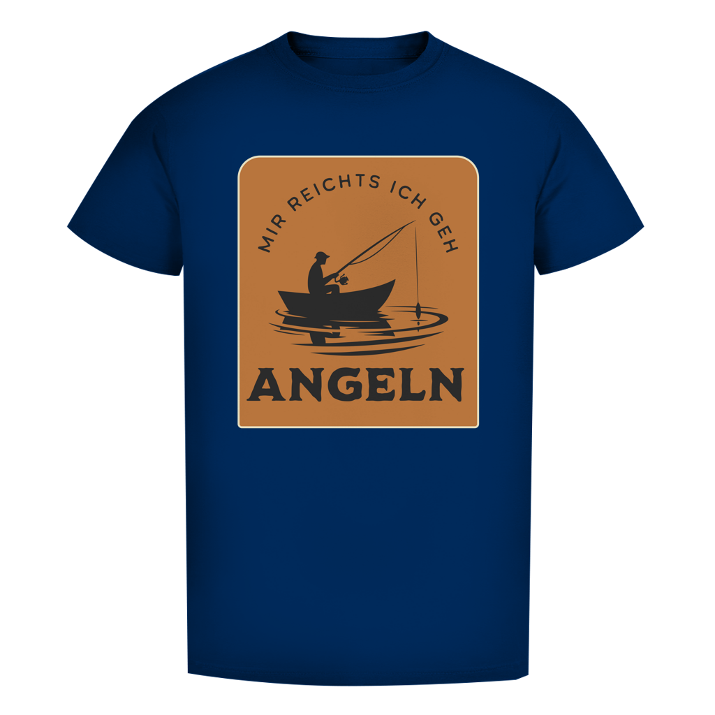 T-Shirt- Mir reichts ich geh angeln 2.0