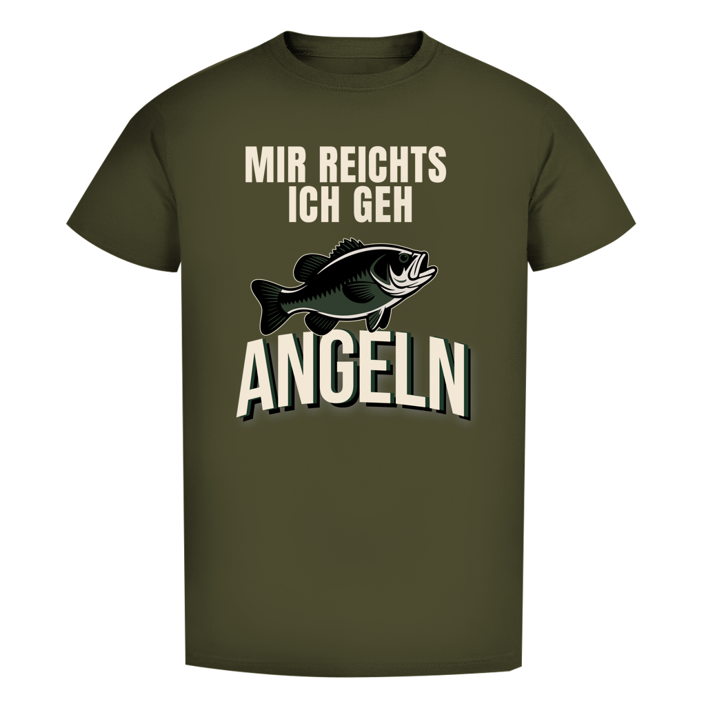 T-Shirt- Mir reichts ich geh angeln 3.0