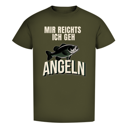 T-Shirt- Mir reichts ich geh angeln 3.0