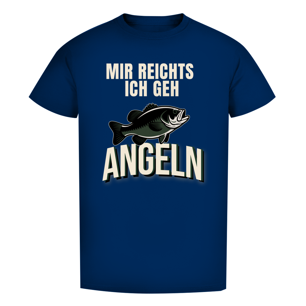 T-Shirt- Mir reichts ich geh angeln 3.0