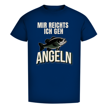 T-Shirt- Mir reichts ich geh angeln 3.0
