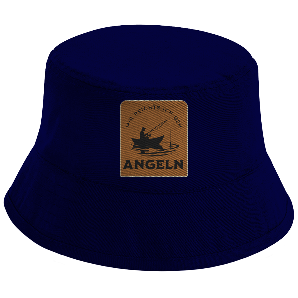 Bucket Hat - Mir reichts ich geh angeln