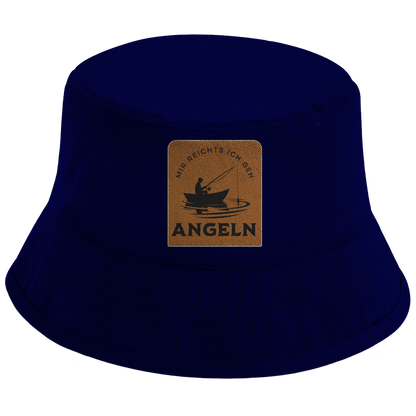 Bucket Hat - Mir reichts ich geh angeln
