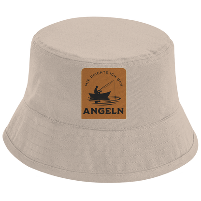 Bucket Hat - Mir reichts ich geh angeln