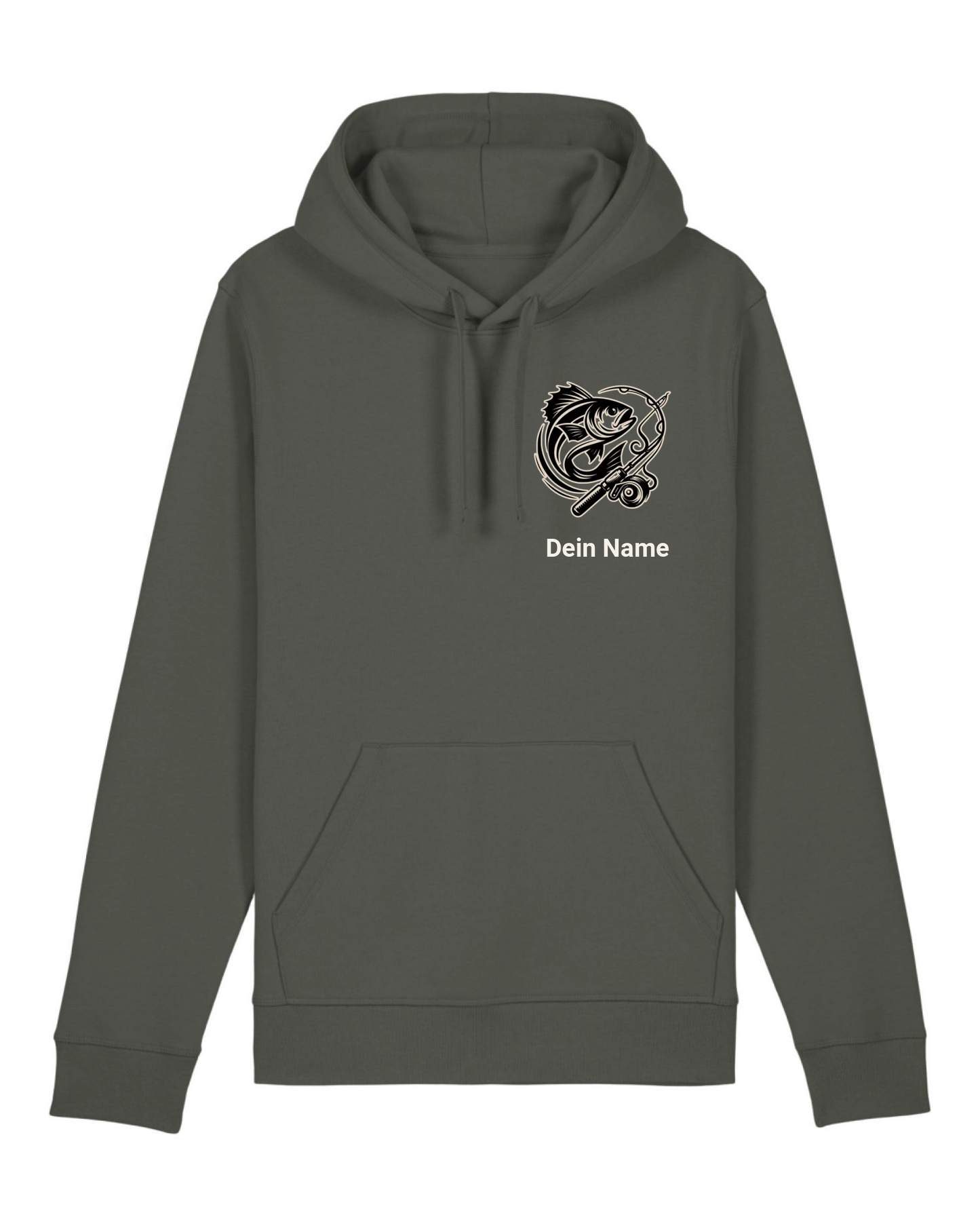 Hoodie - Angler Batch mit Namen