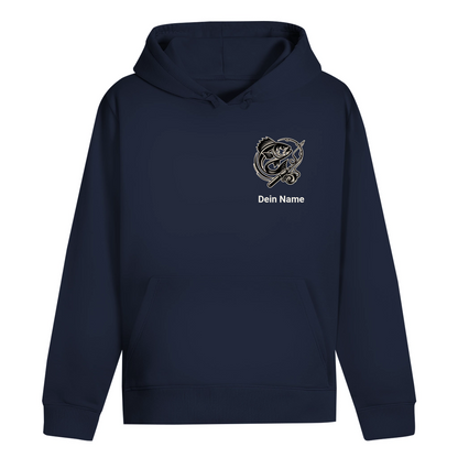 Hoodie - Angler Batch mit Namen