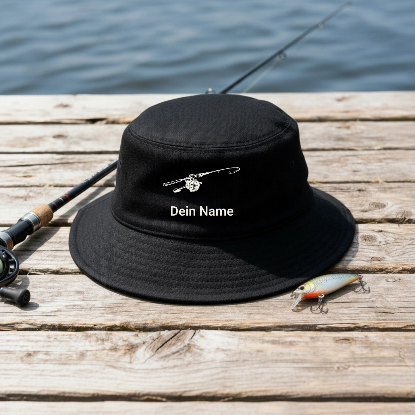 Bucket Hat - Angel mit Namen