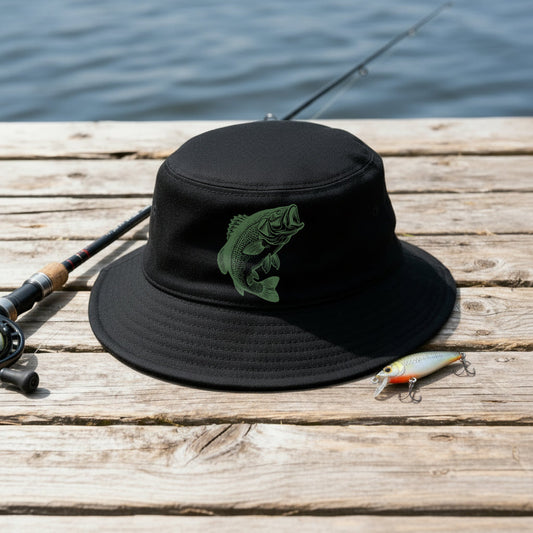 Bucket Hat - Fish