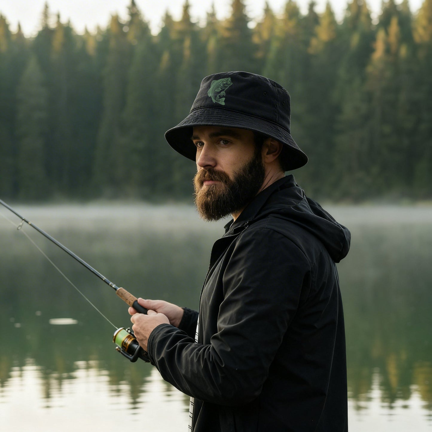 Bucket Hat - Fish