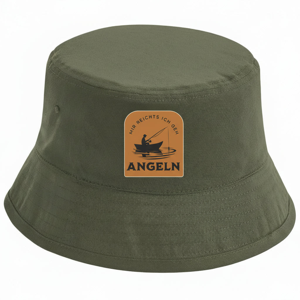 Bucket Hat - Mir reichts ich geh angeln