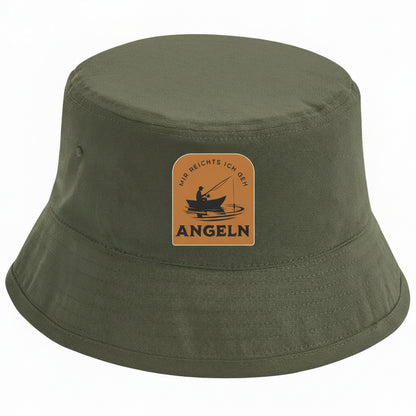 Bucket Hat - Mir reichts ich geh angeln
