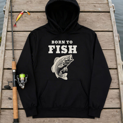 Hoodie - Born to Fish