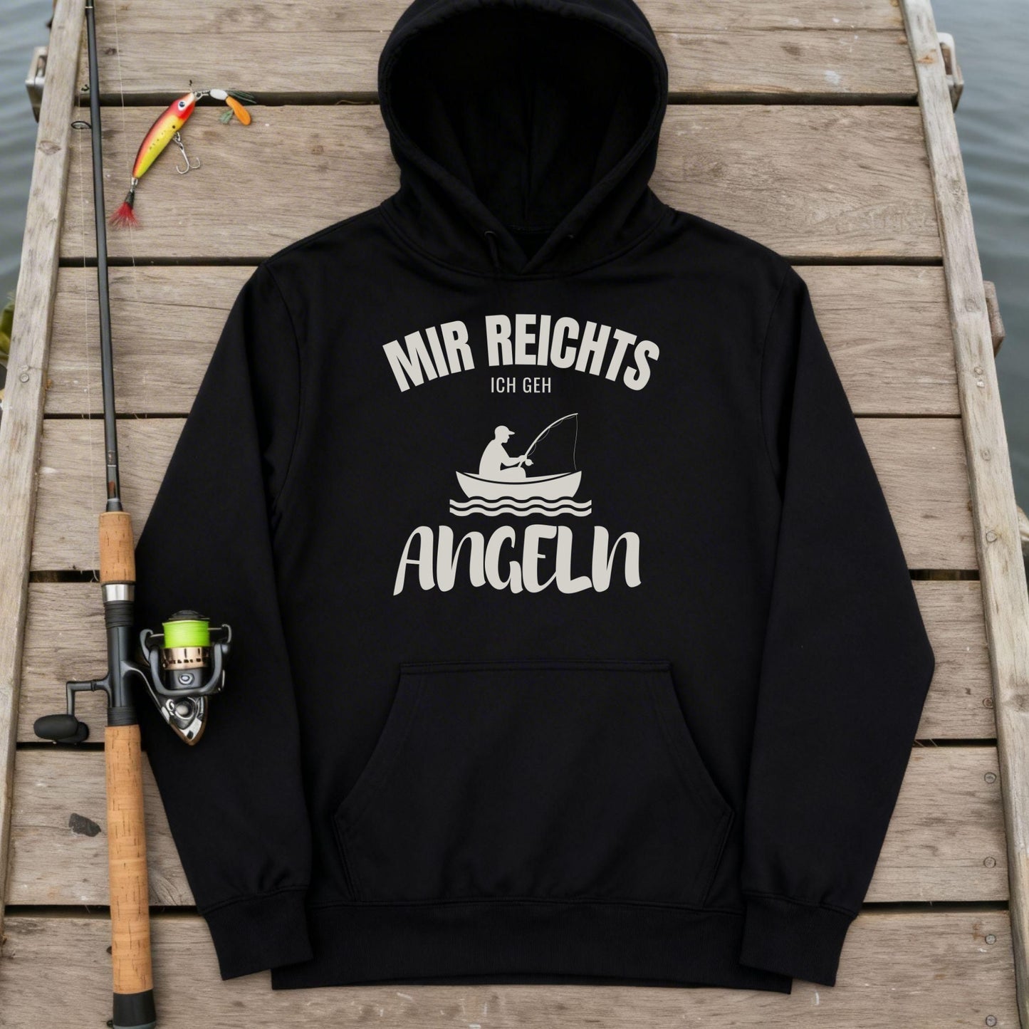 Hoodie - Mir reichts ich geh angeln 1.0