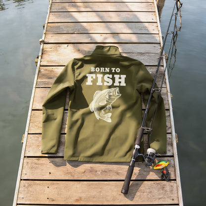 Softshelljacke - Born to Fish