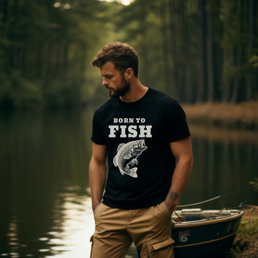 T-Shirt- Born to FISH