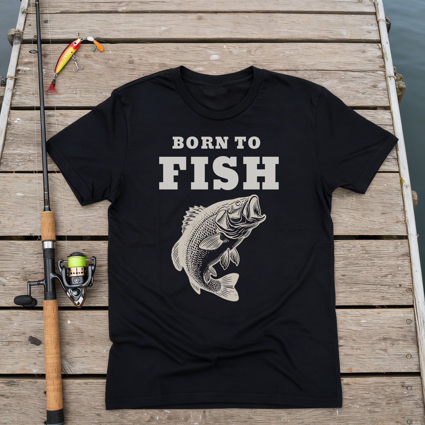 T-Shirt- Born to FISH