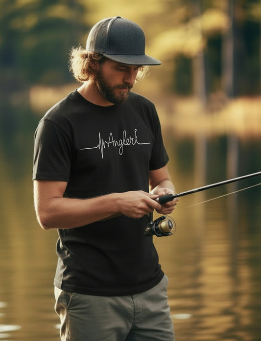 T-Shirt- Heartbeat Angler