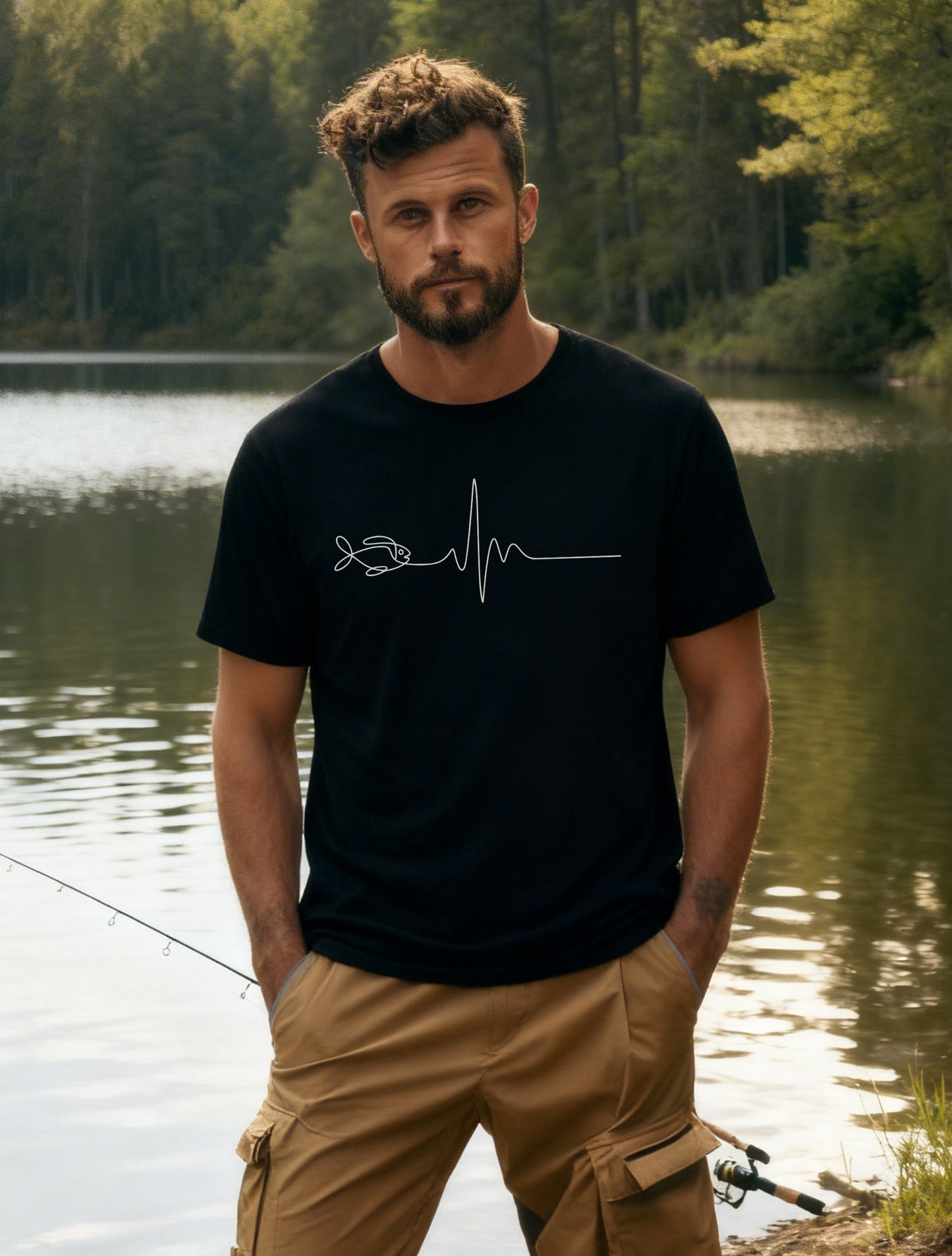 T-Shirt- Heartbeat Fisch