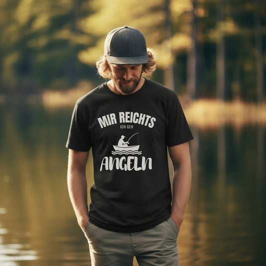 T-Shirt- Mir reichts ich geh angeln 1.0