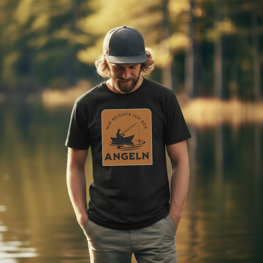 T-Shirt- Mir reichts ich geh angeln 2.0