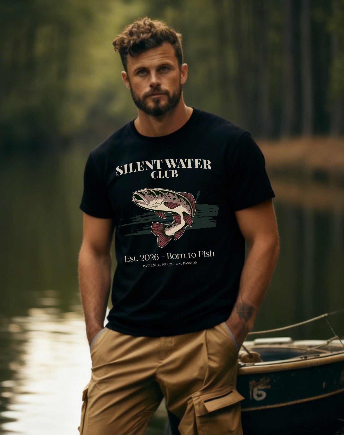 T-Shirt- Silent Water Club