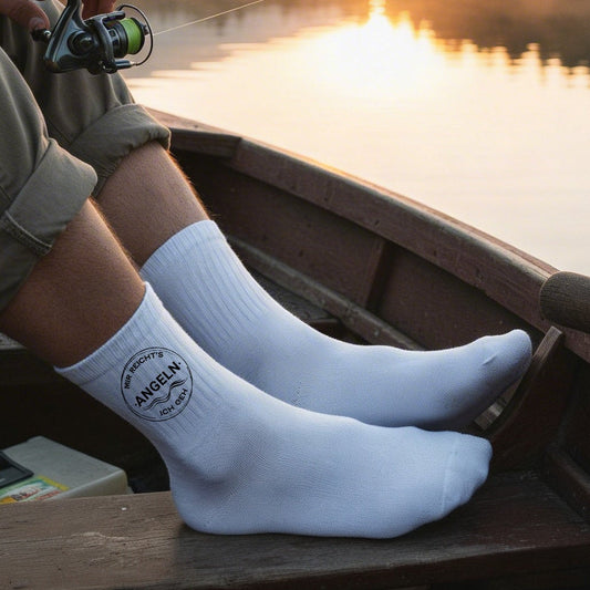 Socken - Mir reichts ich geh angeln